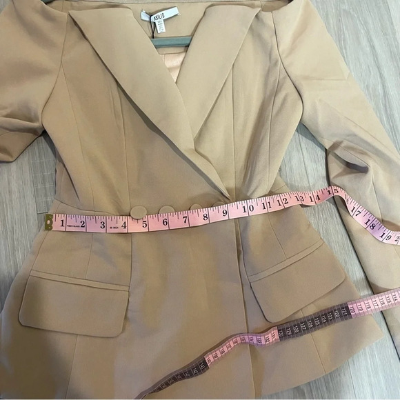 Asilio Tan Off-Shoulder Blazer - Picture 12 of 16